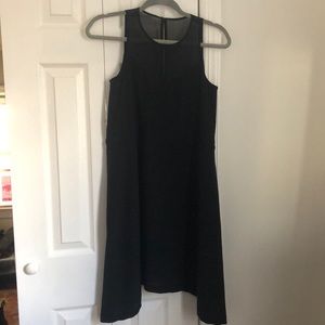Simple Silk Black Dress by Madewell